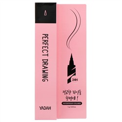Yadah, Perfect Drawing, Waterproof Eyeliner, 03 Pro Liner Black, 0.03 oz (1 g)