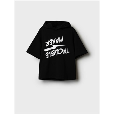 Джемпер трикотажный для мальчиков (футболка с капюшоном)