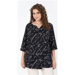 Блуза Мода-2 (Черный)