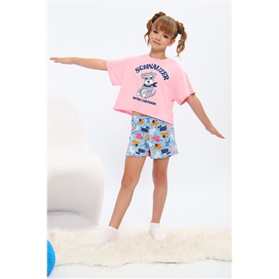 Пижама с шортами арт. ПД-019-081 НАТАЛИ, 1237338