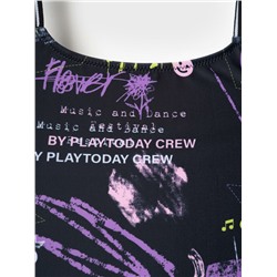 Купальник трикотажный для девочек