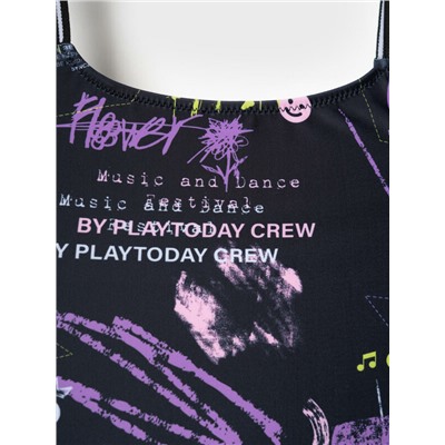 Купальник трикотажный для девочек