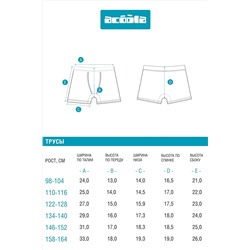 Трусы 2 шт. ACOOLA, 1052271