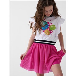 Юбка-легинсы трикотажные для девочек