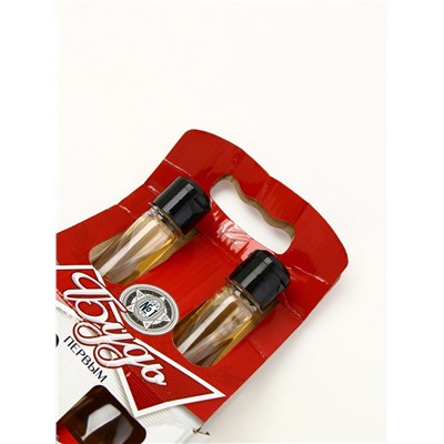 УЦЕНКА Набор «Будь», гель для душа и шампунь для волос во флаконах пиво, 2×500