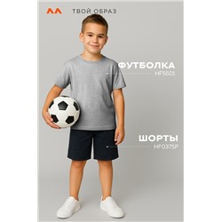 Детская однотонная футболка Happyfox