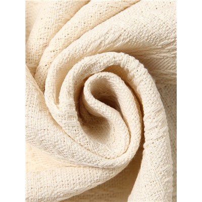 Плед с бахромой «Этель» Warm evening, 130×180 см, жаккард