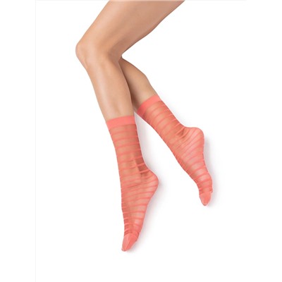 Minimi Носки calz. FOLLETTO 20 носки (в полоску)