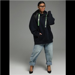 Худи женская Камелия (синий заяц)