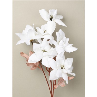 Цветок искусственный БЕЛЫЙ 63 см / ZHQ-9 /уп 200/