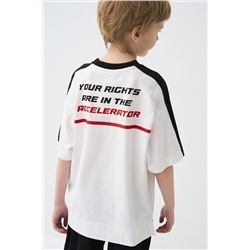 Фуфайка трикотажная для мальчиков (футболка) PLAYTODAY, 1239869