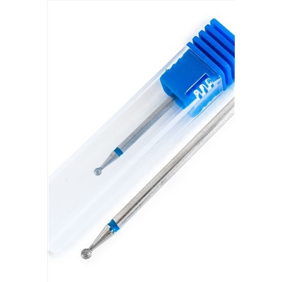 Nail Art Фреза алмазная шарик, синий KRISTALLER, 1107536