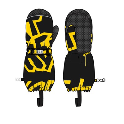 Варежки текстильные для мальчиков