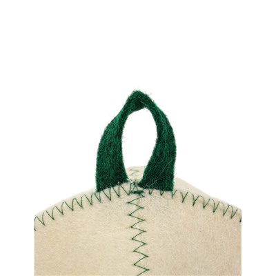 Шапка для бани и сауны «Я люблю баню», полиэфир 70%, шерсть 30%