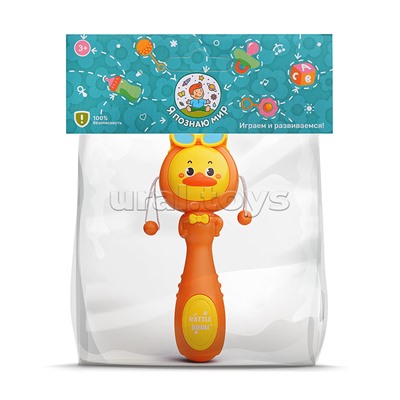 Погремушка "Уточка" в коробке