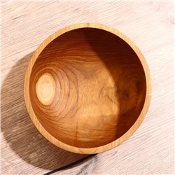 Салатник, 20×20×9 см, тиковое дерево