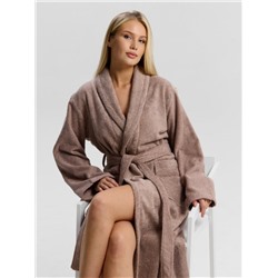 Халат женский Комфорт-3 (Серо-бежевый)