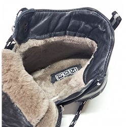 5-312005-2401 черн Ботинки зима для мальчиков (31-35)/6