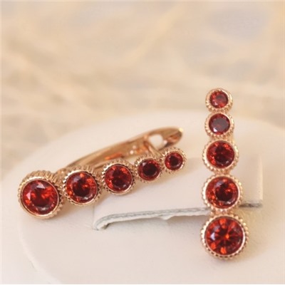 Серьги позолота H01-15215