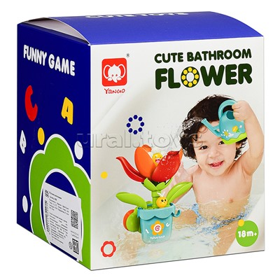 Набор для купания "Цветок" в коробке