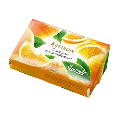 Мыло туалетное твердое АПЕЛЬСИН  90г