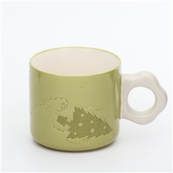 Кружка новогодняя керамическая «Новогодние радости», 320 мл, ручная работа