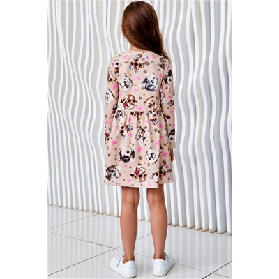 Платье д/дев Juno AW22GJ509 FLUFFY FRIENDS