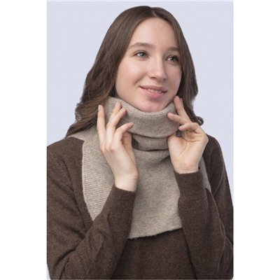 Манишка серая из 100% шерсти яка