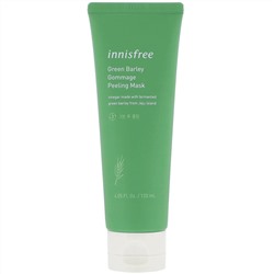 Innisfree, зеленый ячмень, косметическая маска-пилинг, гоммаж, 120 мл (4,05 жидк. унции)