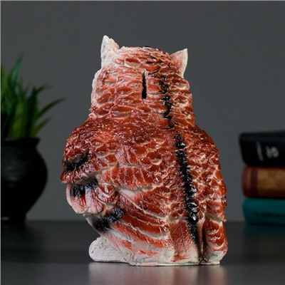 Копилка для денег «Филин», гипс, 13×16×20 см