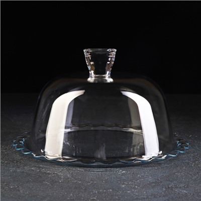 Блюдо с крышкой стеклянное Patisserie, d=26.4 см, h=15.5 см