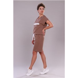 Костюм женский с шортами и футболкой 304