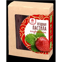 Ягодная пастила клубничная / 100 г / Сибирский кедр