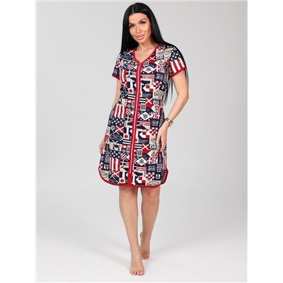 Тома - халат синий