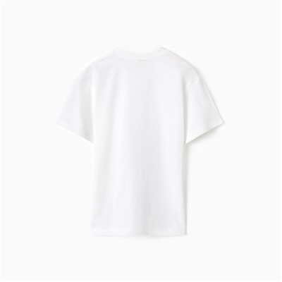 Футболка женская MINAKU, белая, размер 52-54