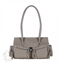 Сумка женская кожаная 3350Q clay apricot Polina&Eiterou