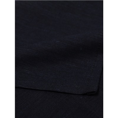 Набор салфеток с декоративными кольцами «Этель» Dark, 40×40 см - 4 шт., 100% лён