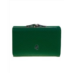 Женское портмоне из искусственной кожи, цвет зеленый