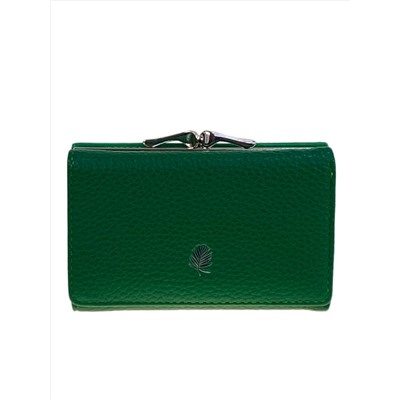 Женское портмоне из искусственной кожи, цвет зеленый