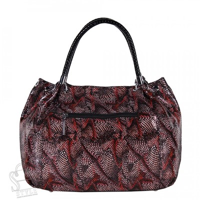 Сумка женская кожаная 8057-8-173 black orange Polina&Eiterou/30