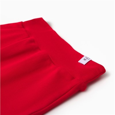 Ползунки детские MINAKU Winter, рост 74-80 см, красные