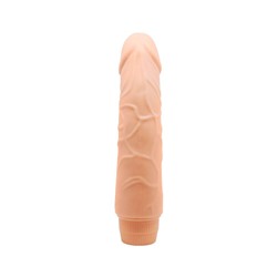 Телесный вибратор-реалистик Jeff - 19,5 см.