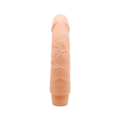 Телесный вибратор-реалистик Jeff - 19,5 см.