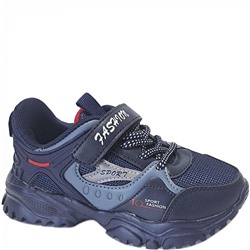 B851-1 т/син Кроссовки для мальчиков (26-31)/12