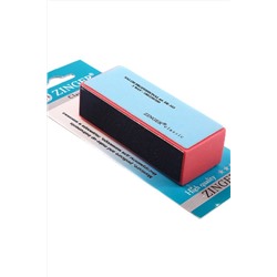 Zinger Бафик для шлифовки ногтей 3-х сторонний / Classic ЕК-103 3, 180/220/320 грит, разноцветный KRISTALLER, 1111835