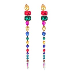 Серьги длинные на гвоздиках арт. 13 0966 (id 265490)