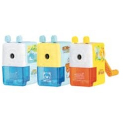 Точилка механическая с контейнером E0642 (1005521) 1 отверстие пластик ассорти Deli