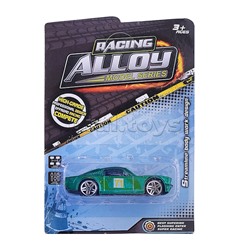 Машина в ассортименте, металлическая, на листе