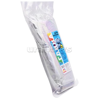 Глина для лепки порошкова, голубая 500 гр,