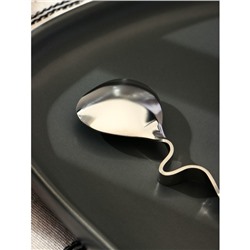 Ложка десертная из нержавеющей стали Magistro, длина 14.5 см, цвет серебряный